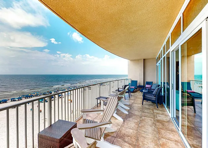 Corner With Stunning Gulf-front View Pool Hot Tub Gym W&d & Ac Gulf Shores